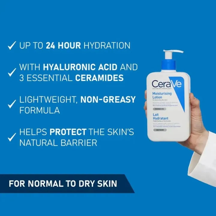 CeraVe Daily Moisturizing Lotion for Dry Skin - Hydrating & Non-Greasy