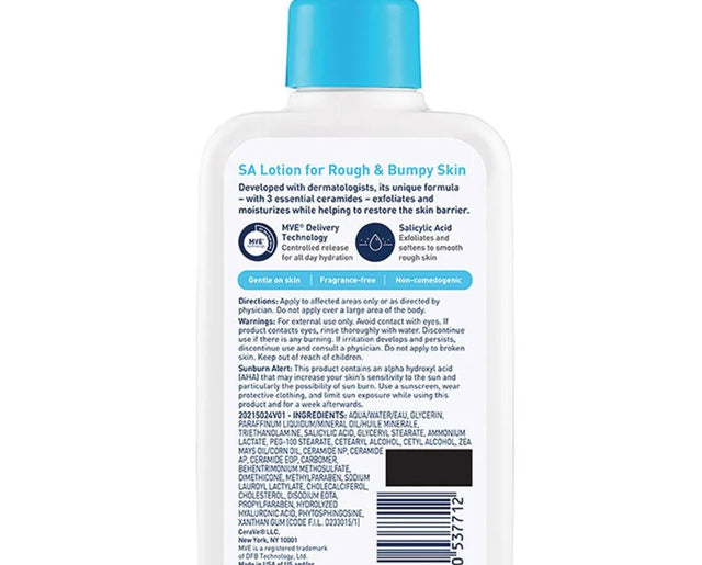 Cerave SA Lotion For Rough & Bumpy Skin 237-ml